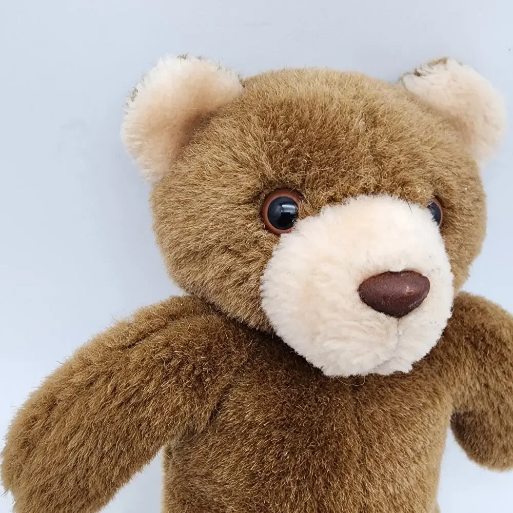 Vintage Brown Knickerbocker Teddy Bear Plush Toy 10
